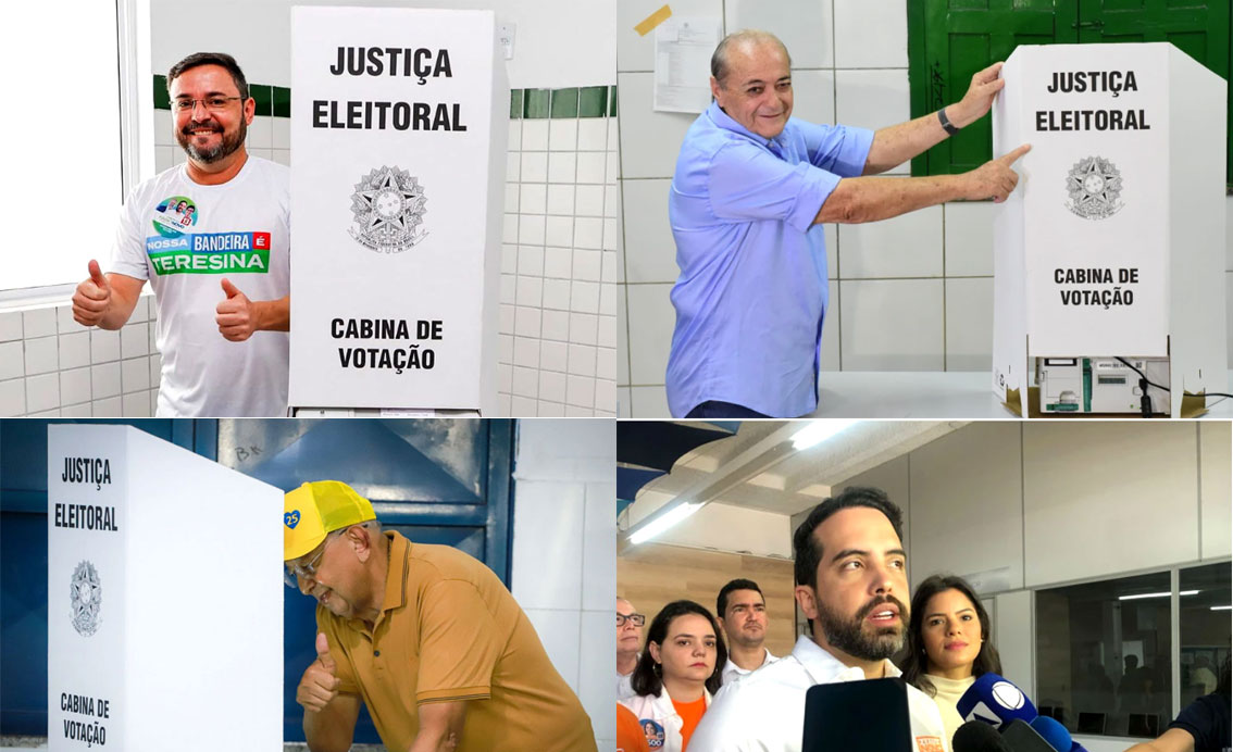Fábio Novo e Sílvio Mendes confiantes na vitória e destacando Saúde como prioridade